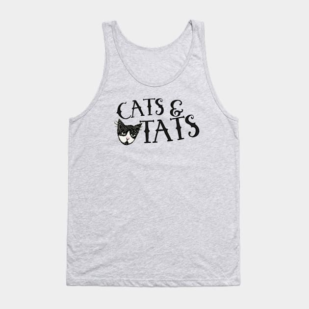 Cats and Tats Tank Top by bubbsnugg